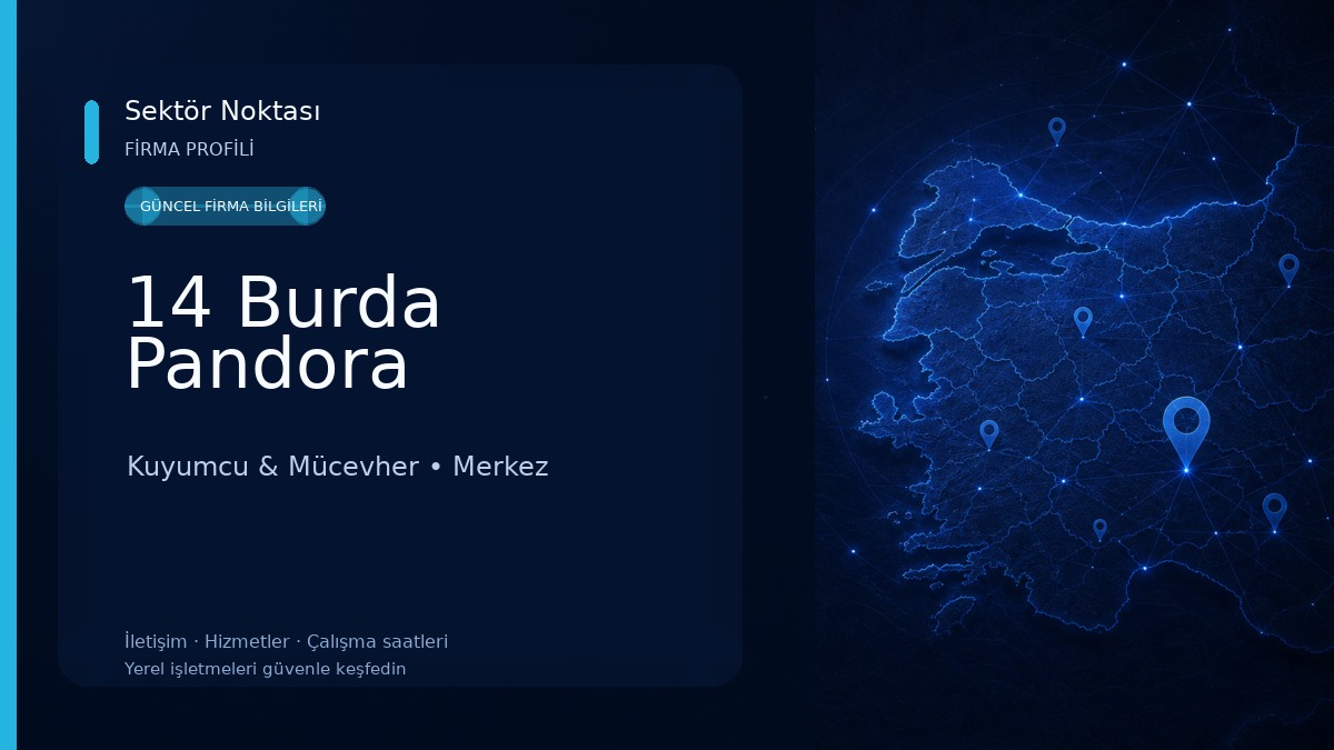 14 Burda Pandora Kuyumcu & Mücevher