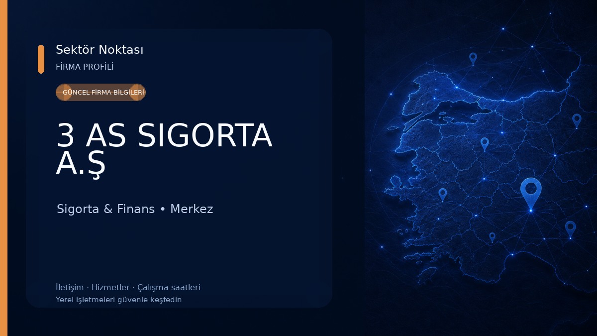 3 AS SIGORTA A.Ş Sigorta & Finans