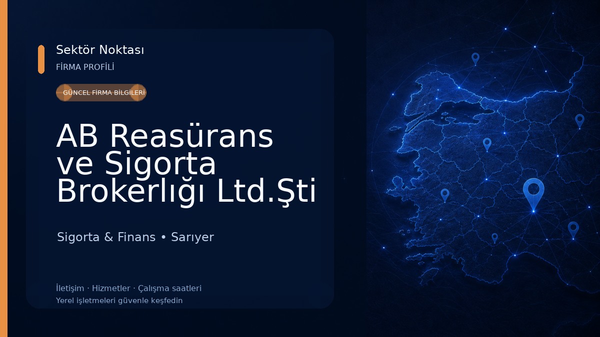 AB Reasürans ve Sigorta Brokerlığı Ltd.Şti Sigorta & Finans