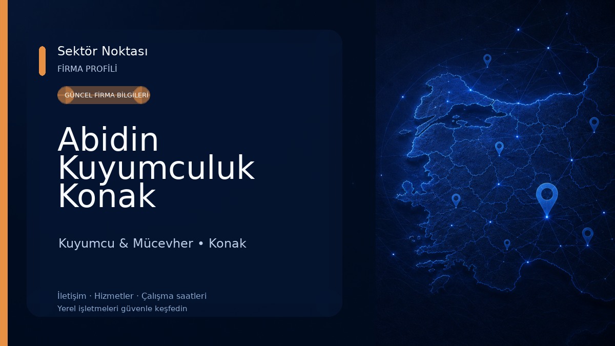 Abidin Kuyumculuk Konak