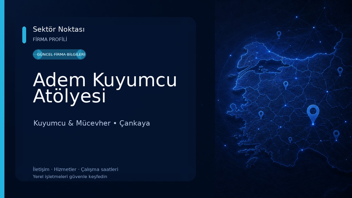 Adem Kuyumcu Atölyesi 