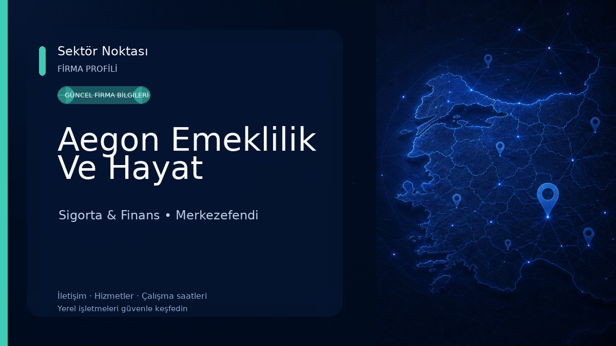 Aegon Emeklilik Ve Hayat Sigorta & Finans