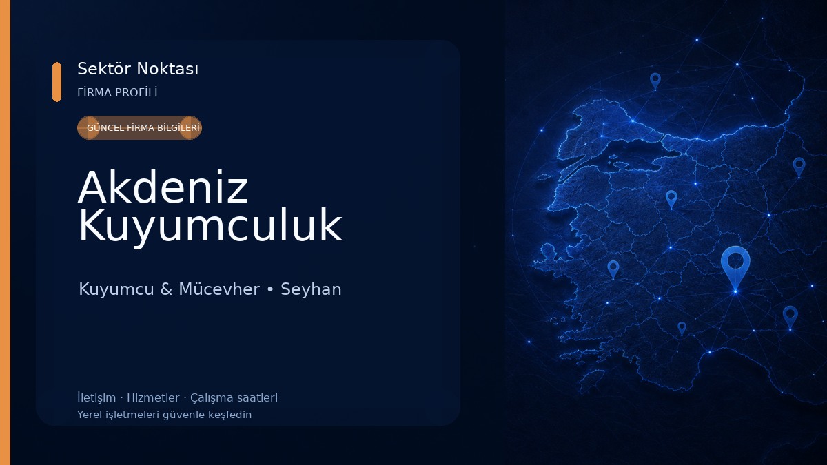 Akdeniz Kuyumculuk Kuyumcu & Mücevher