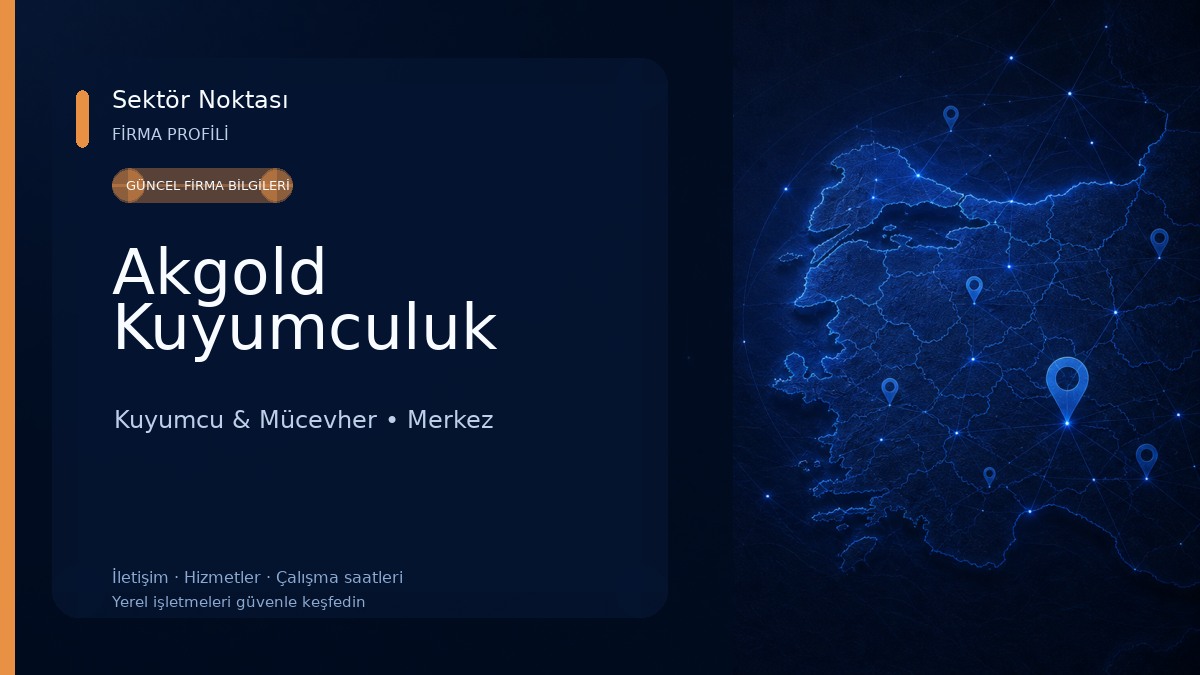 Akgold Kuyumculuk Kuyumcu & Mücevher