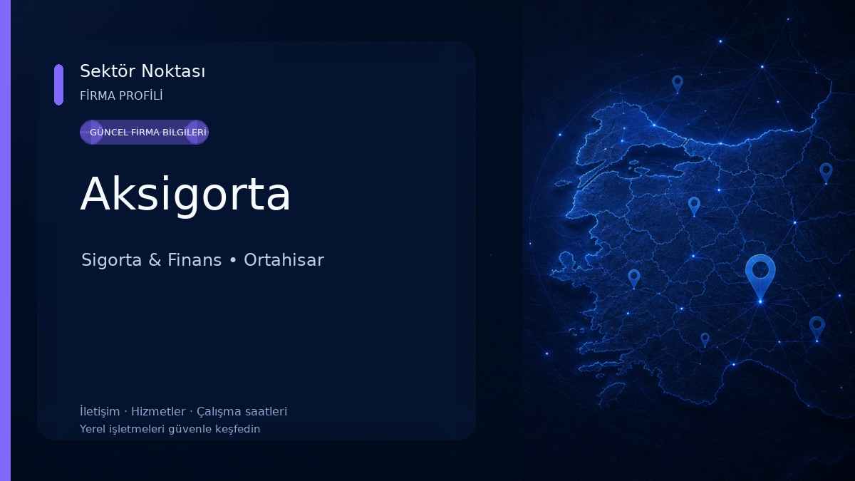 Aksigorta Sigorta & Finans