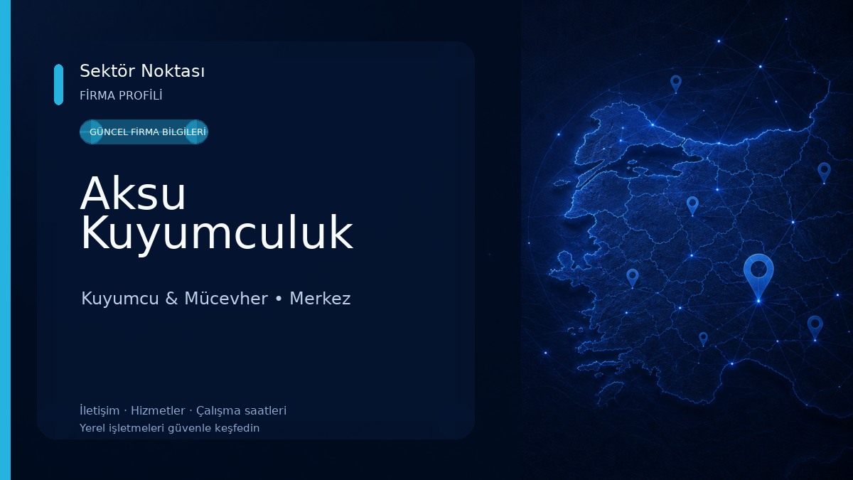 Aksu Kuyumculuk Kuyumcu & Mücevher
