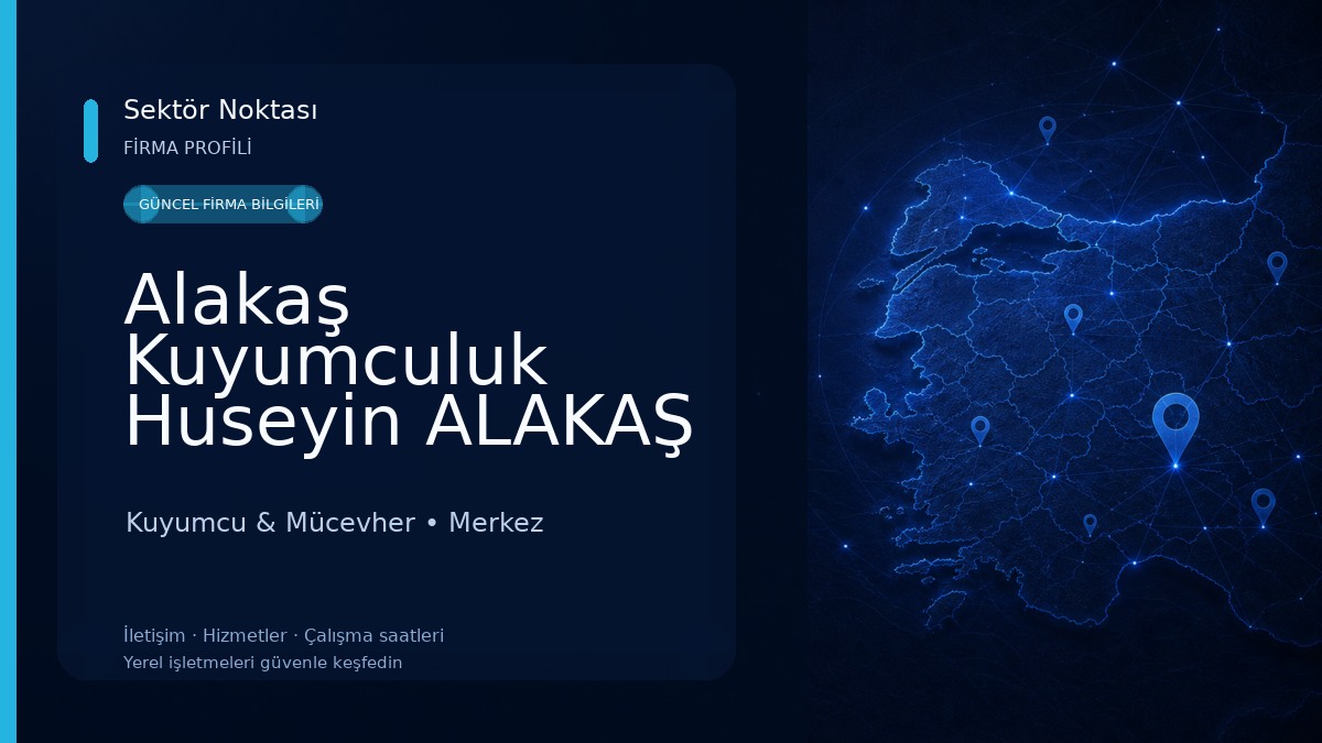 Alakaş Kuyumculuk Huseyin ALAKAŞ Kuyumcu & Mücevher