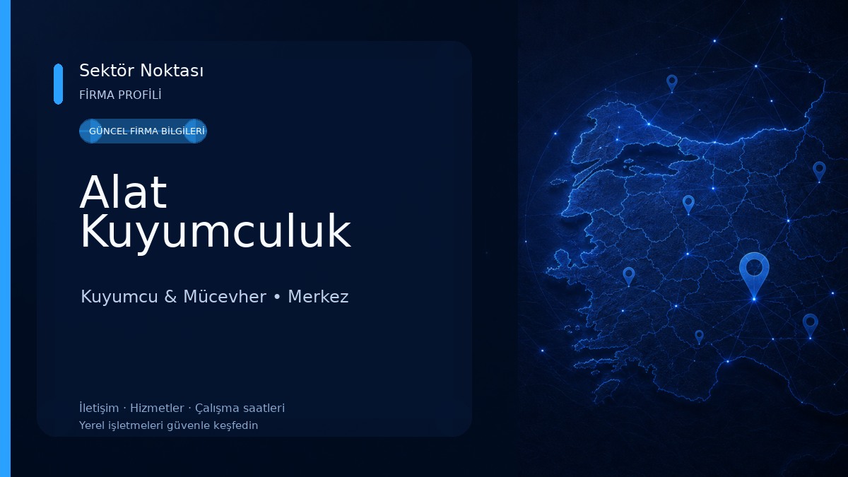 Alat Kuyumculuk Kuyumcu & Mücevher