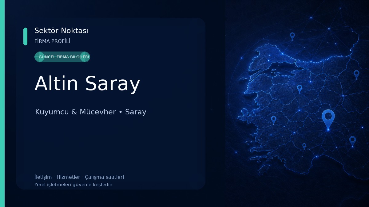 Altin Saray Kuyumcu & Mücevher