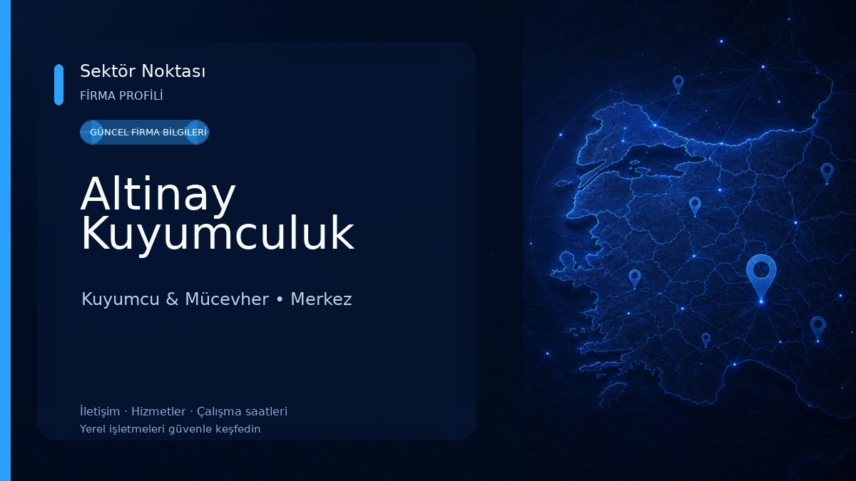 Altinay Kuyumculuk Kuyumcu & Mücevher