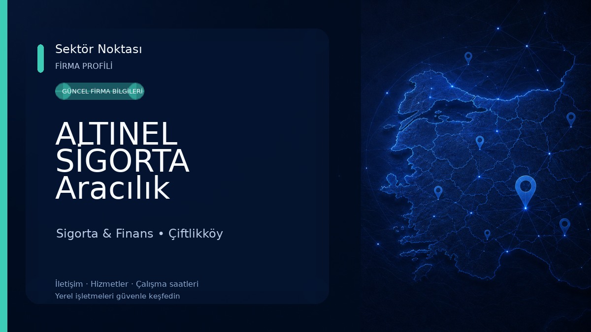 ALTINEL SİGORTA Aracılık Hizmetleri Sigorta & Finans