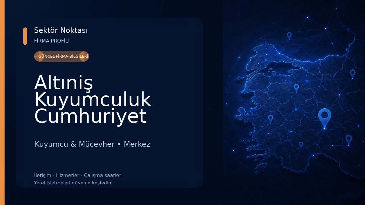 Altıniş Kuyumculuk Cumhuriyet