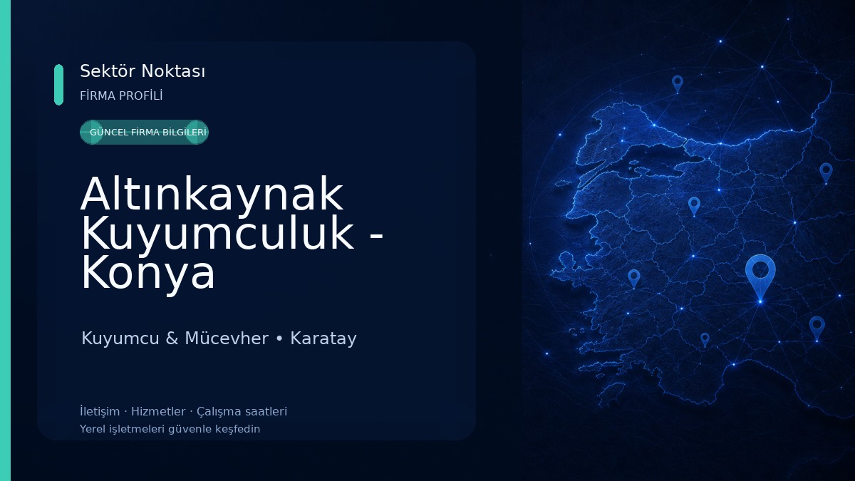Altınkaynak Kuyumculuk - Konya Kuyumcu & Mücevher