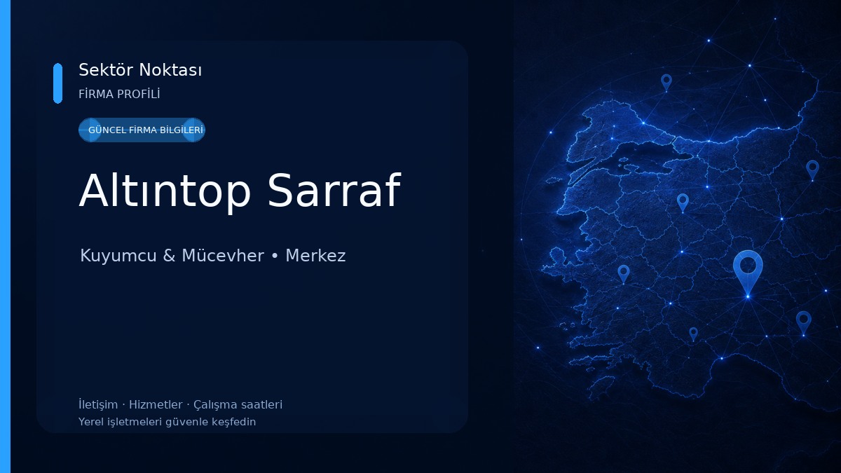 Altıntop Sarraf Kuyumcu & Mücevher