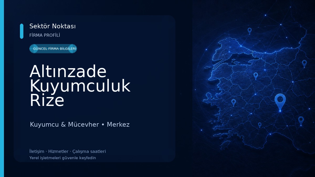 Altınzade Kuyumculuk Rize Kuyumcu & Mücevher