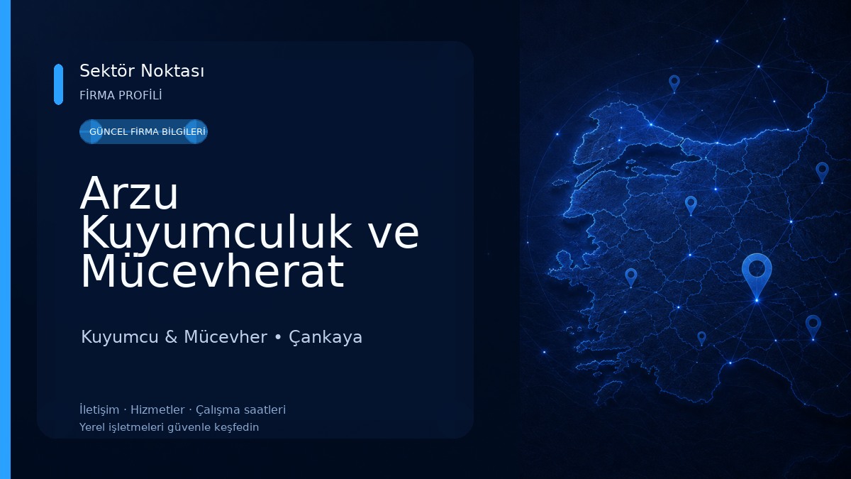 Arzu Kuyumculuk ve Mücevherat Kuyumcu & Mücevher