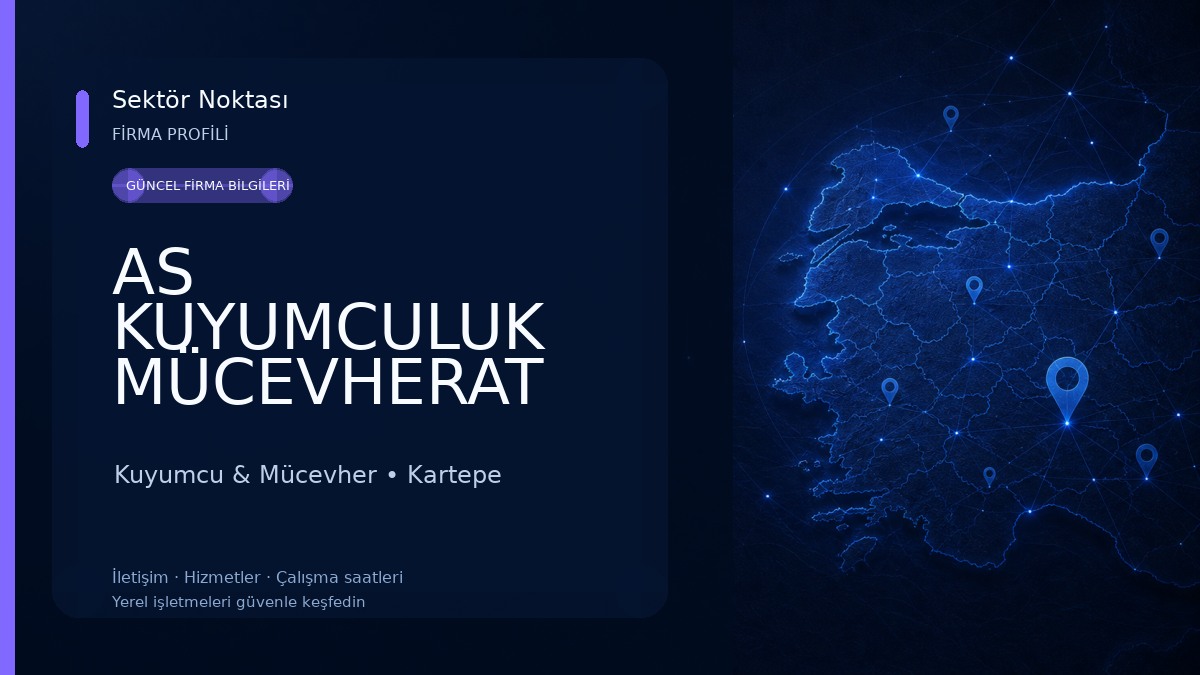 AS KUYUMCULUK MÜCEVHERAT Kuyumcu & Mücevher