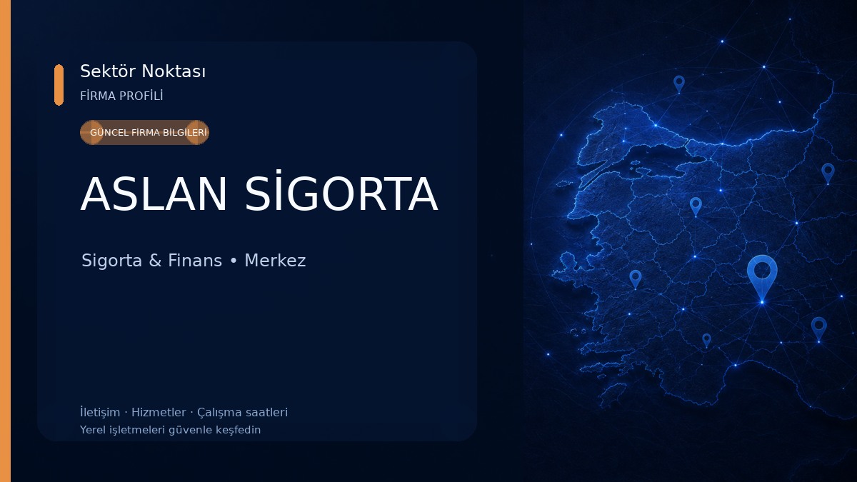 ASLAN SİGORTA Sigorta & Finans