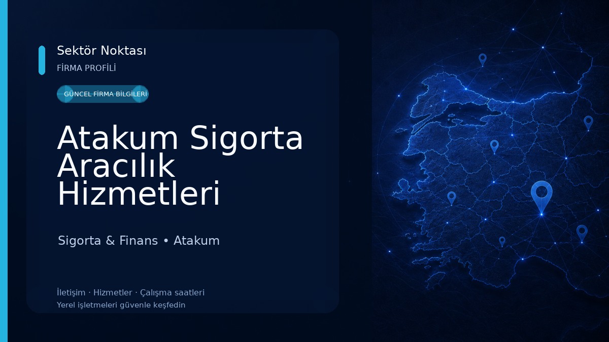 Atakum Sigorta Aracılık Hizmetleri Limited Şirketi Sigorta & Finans
