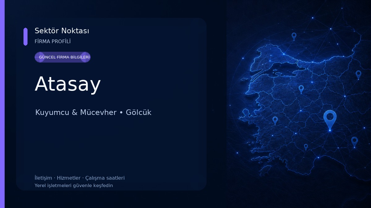 Atasay Kuyumcu & Mücevher