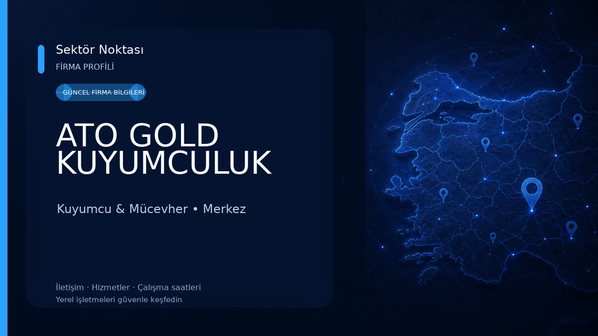 ATO GOLD KUYUMCULUK Kuyumcu & Mücevher