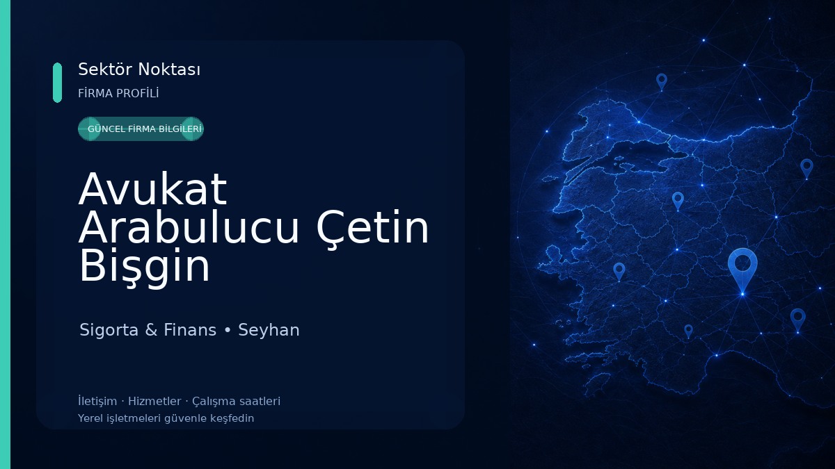Avukat Arabulucu Çetin Bişgin Sigorta & Finans