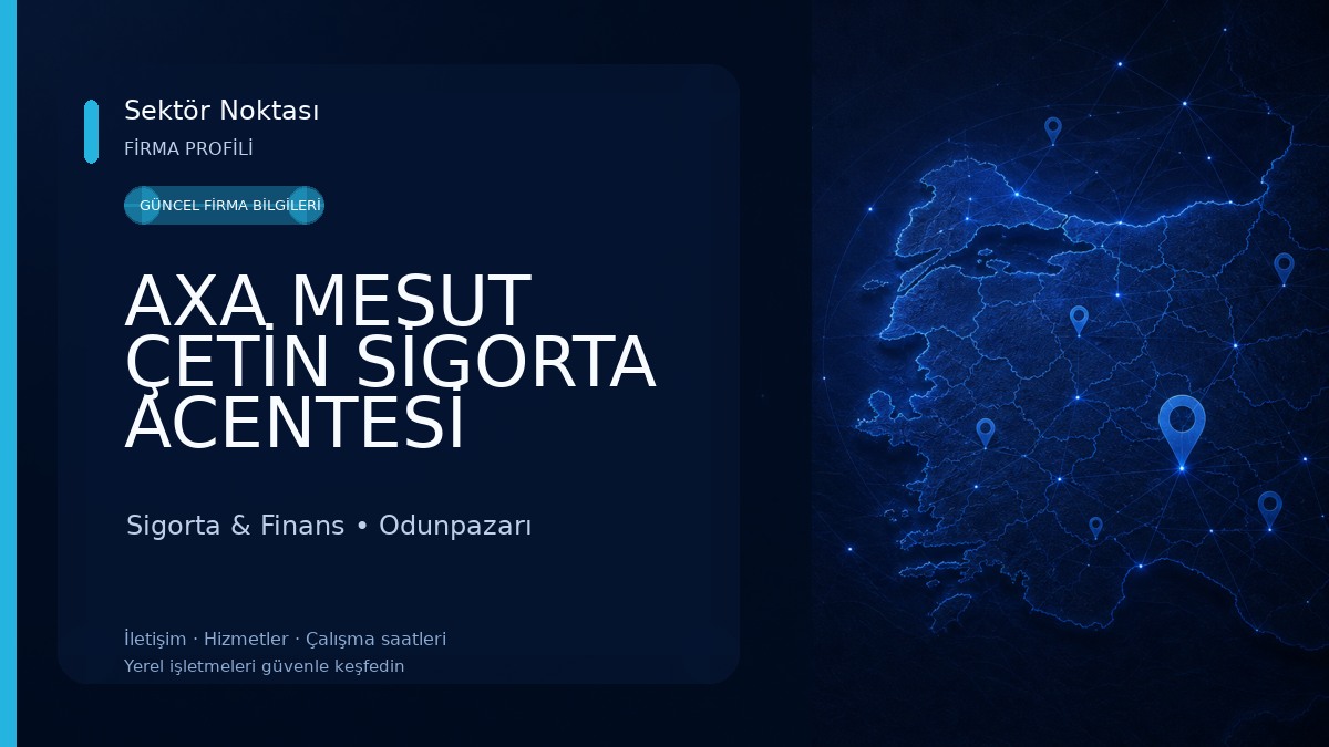 AXA MESUT ÇETİN SİGORTA ACENTESİ (KUZEN SİGORTA ) Sigorta & Finans