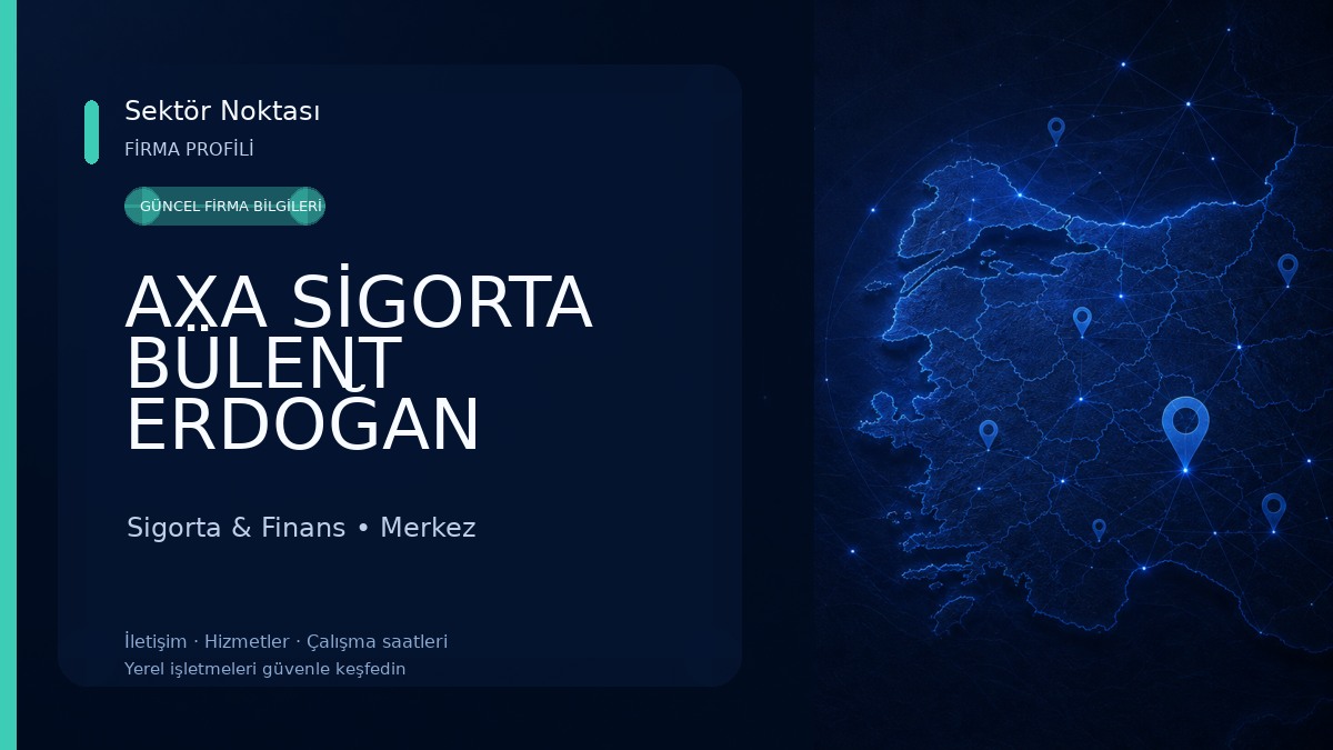 AXA SİGORTA BÜLENT ERDOĞAN ACENTESİ Sigorta & Finans
