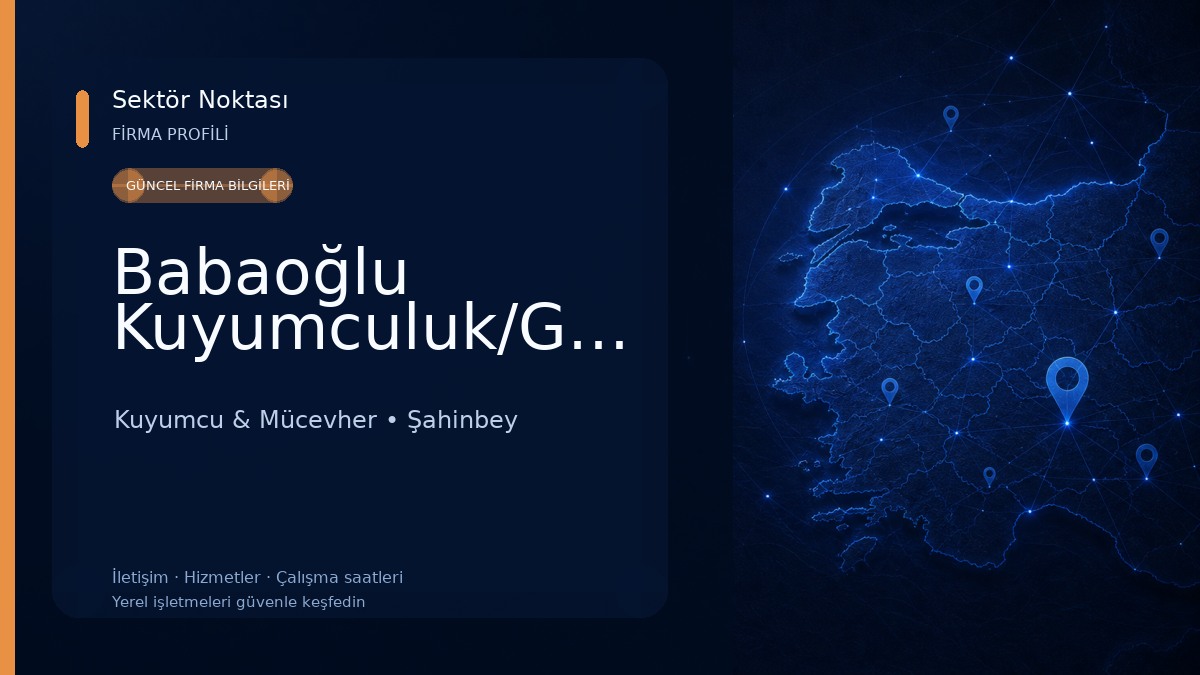 Babaoğlu Kuyumculuk/Gold