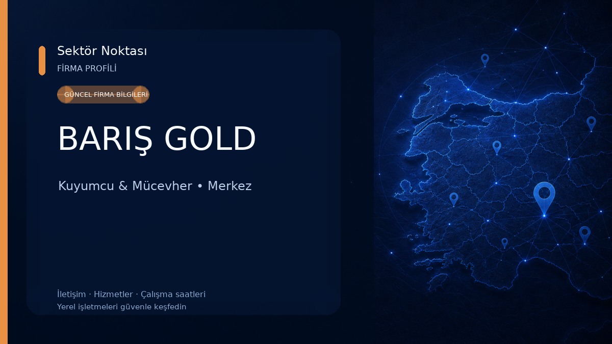 BARIŞ GOLD Kuyumcu & Mücevher
