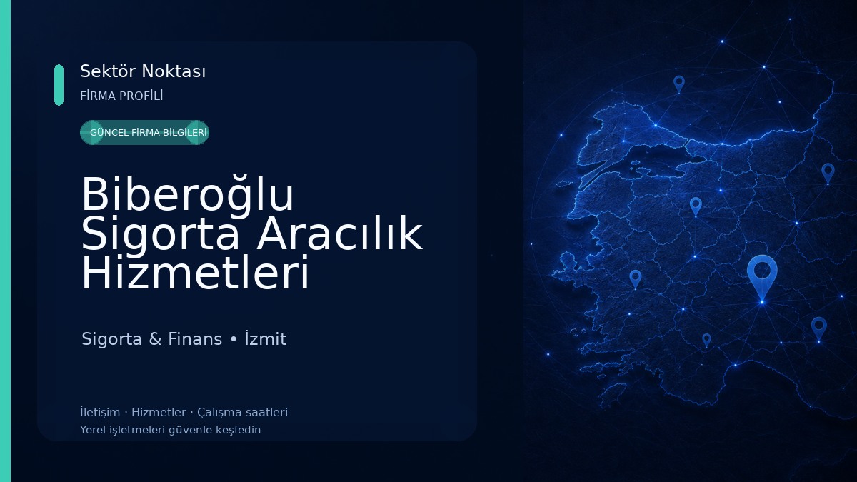 Biberoğlu Sigorta Aracılık Hizmetleri Sigorta & Finans