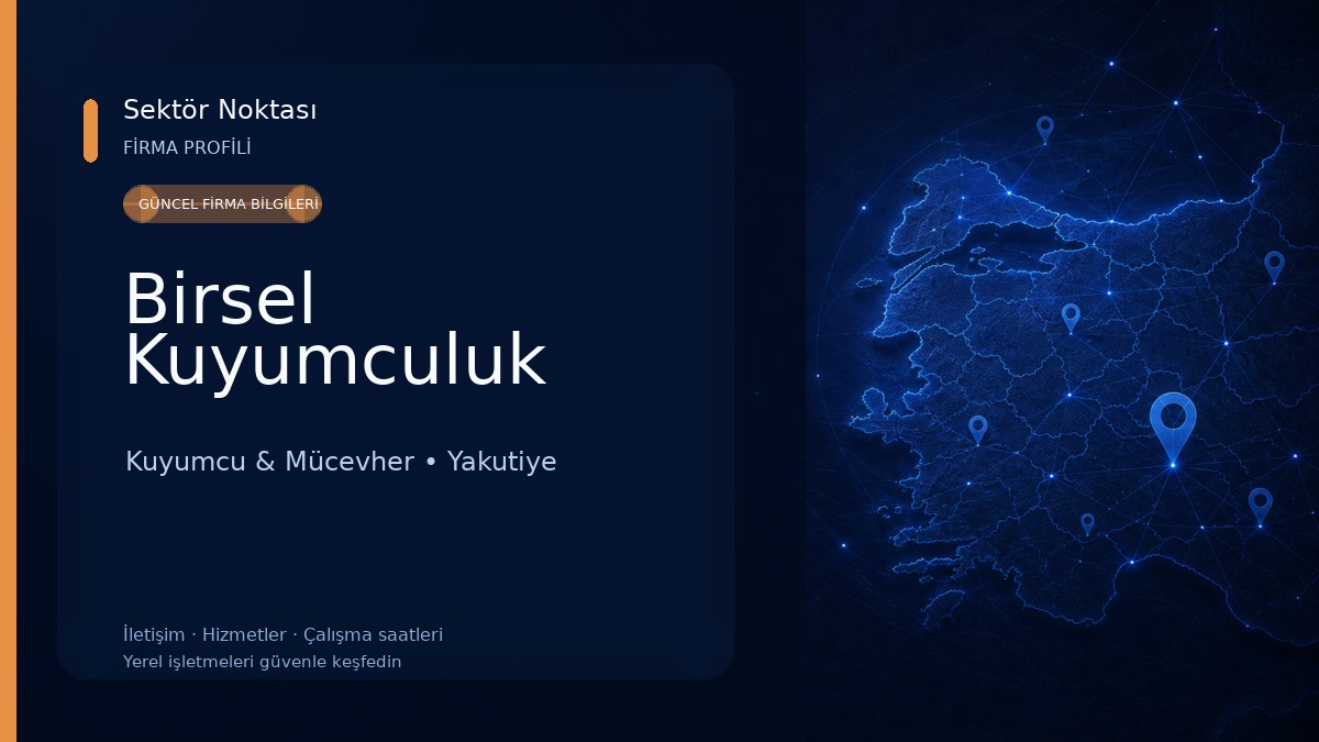 Birsel Kuyumculuk Kuyumcu & Mücevher