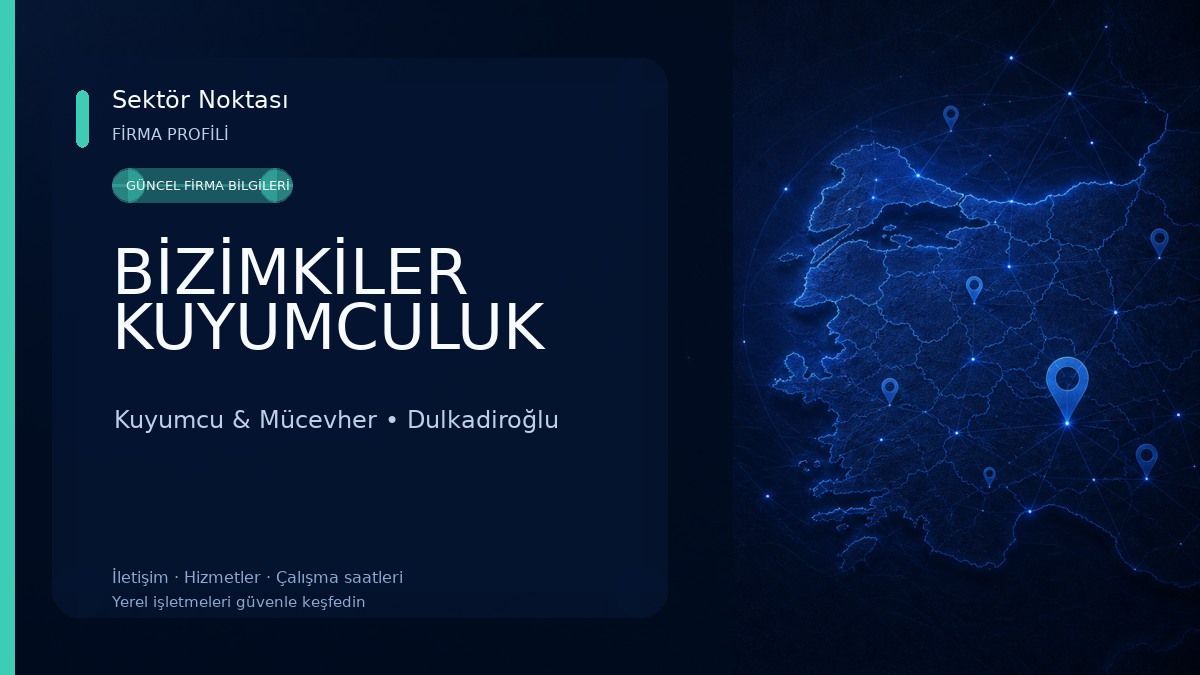 BİZİMKİLER KUYUMCULUK Kuyumcu & Mücevher
