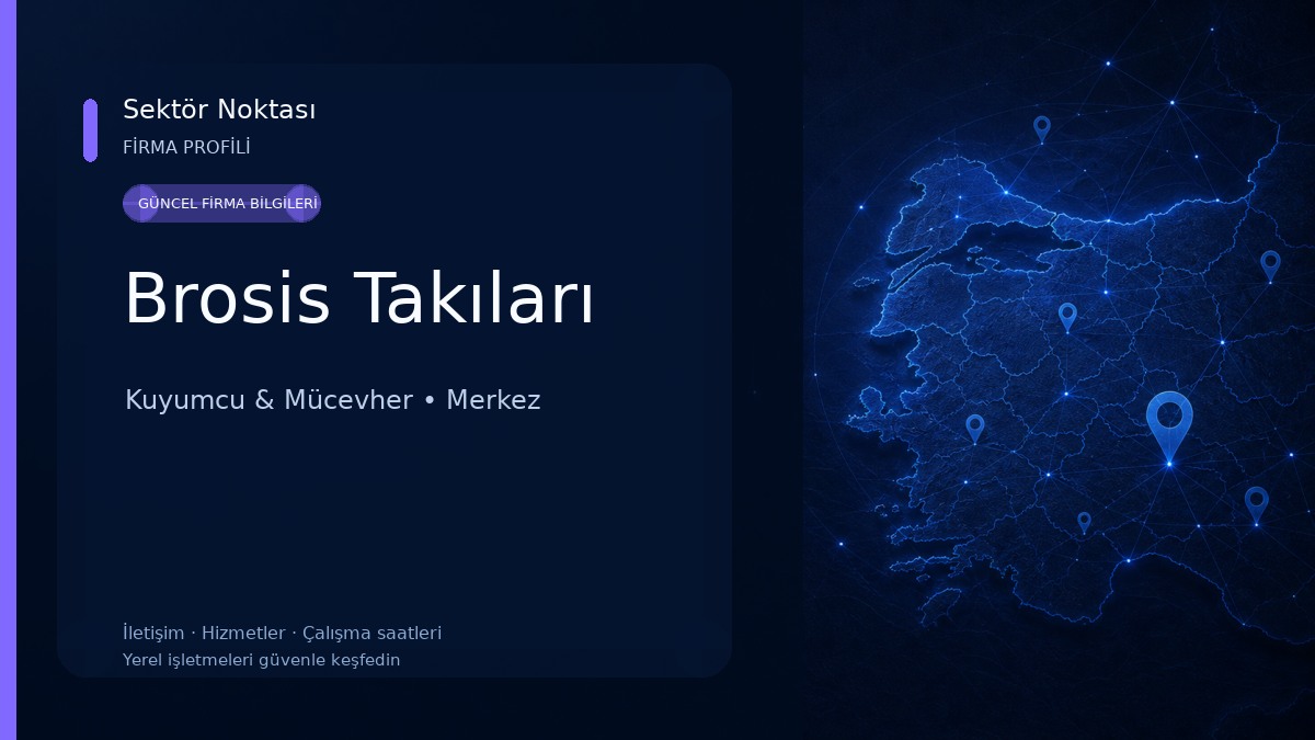 Brosis Takıları Kuyumcu & Mücevher