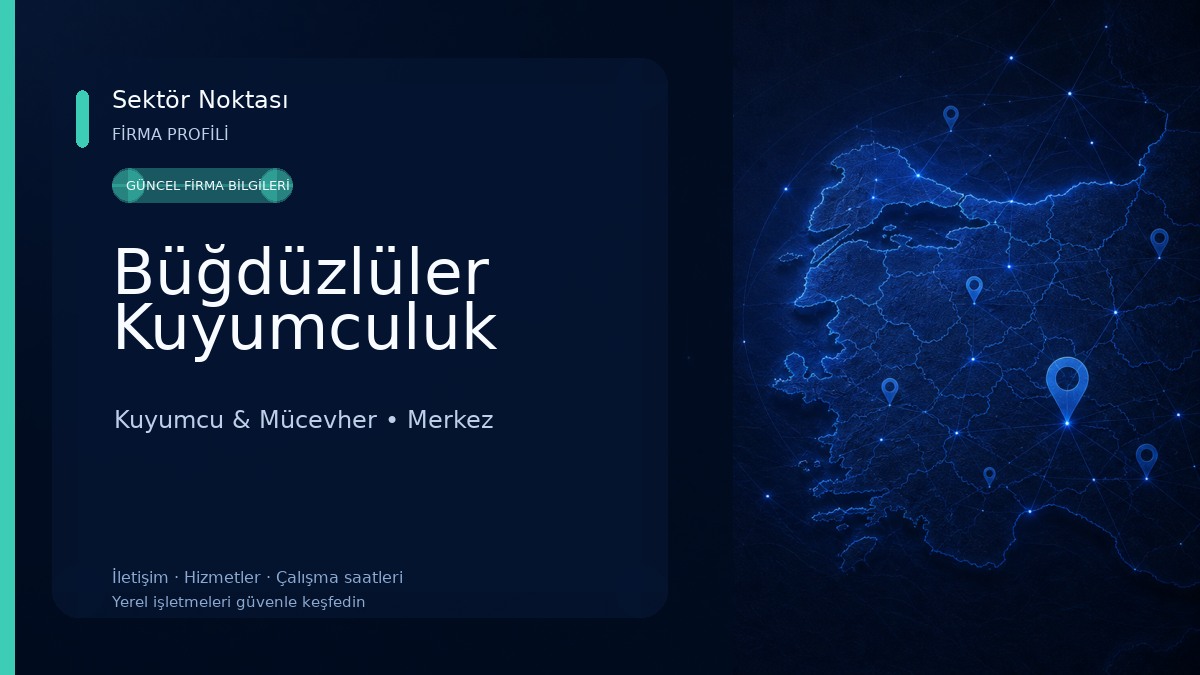 Büğdüzlüler Kuyumculuk Kuyumcu & Mücevher