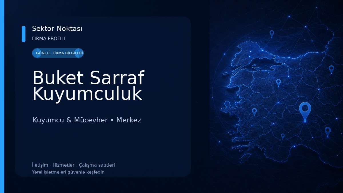 Buket Sarraf Kuyumculuk Kuyumcu & Mücevher