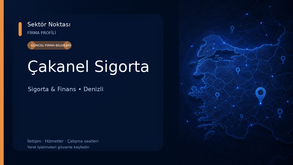 Çakanel Sigorta Sigorta & Finans