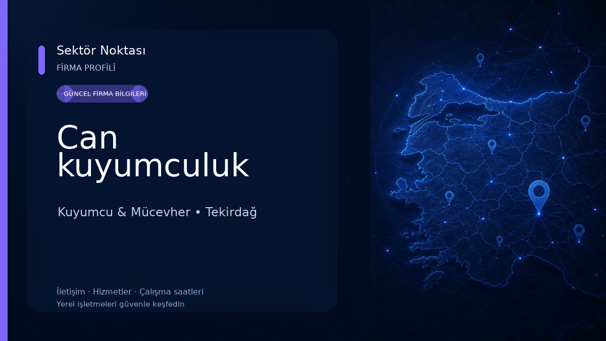 Can kuyumculuk