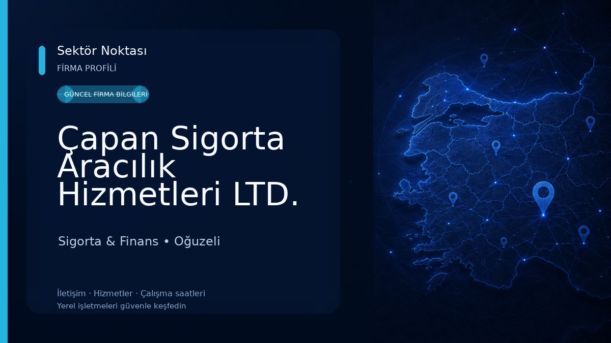 Çapan Sigorta Aracılık Hizmetleri LTD. ŞTİ. Sigorta & Finans