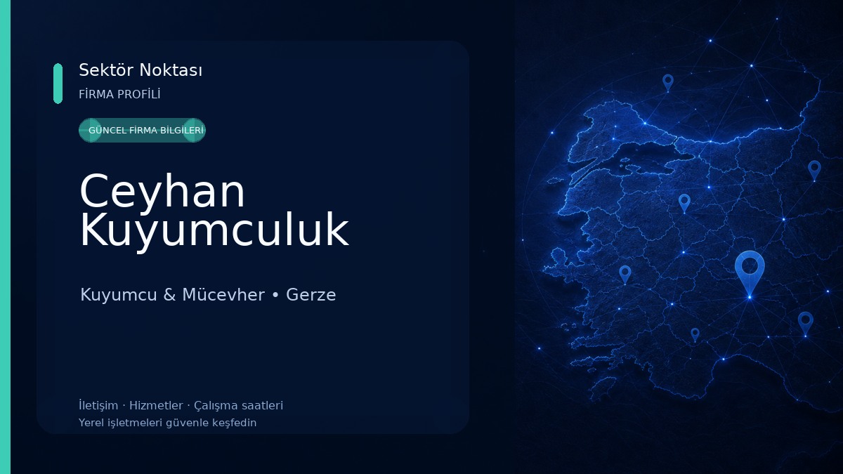 Ceyhan Kuyumculuk Kuyumcu & Mücevher