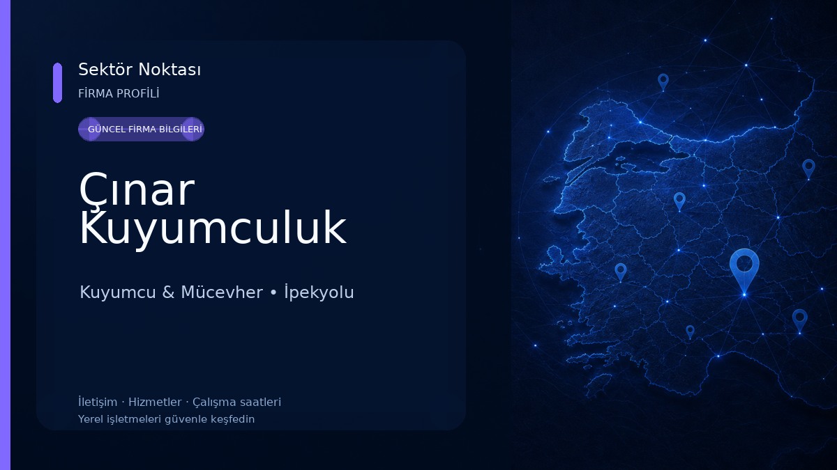 Çınar Kuyumculuk Kuyumcu & Mücevher