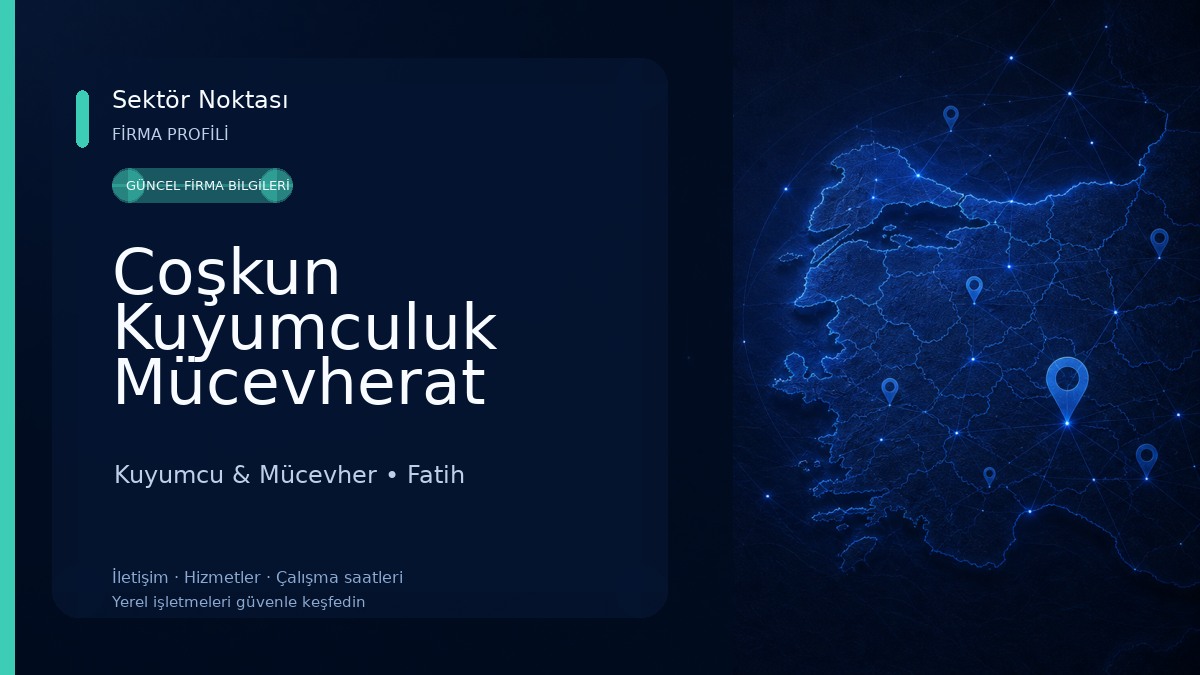 Coşkun Kuyumculuk Mücevherat Pırlanta Kuyumcu & Mücevher
