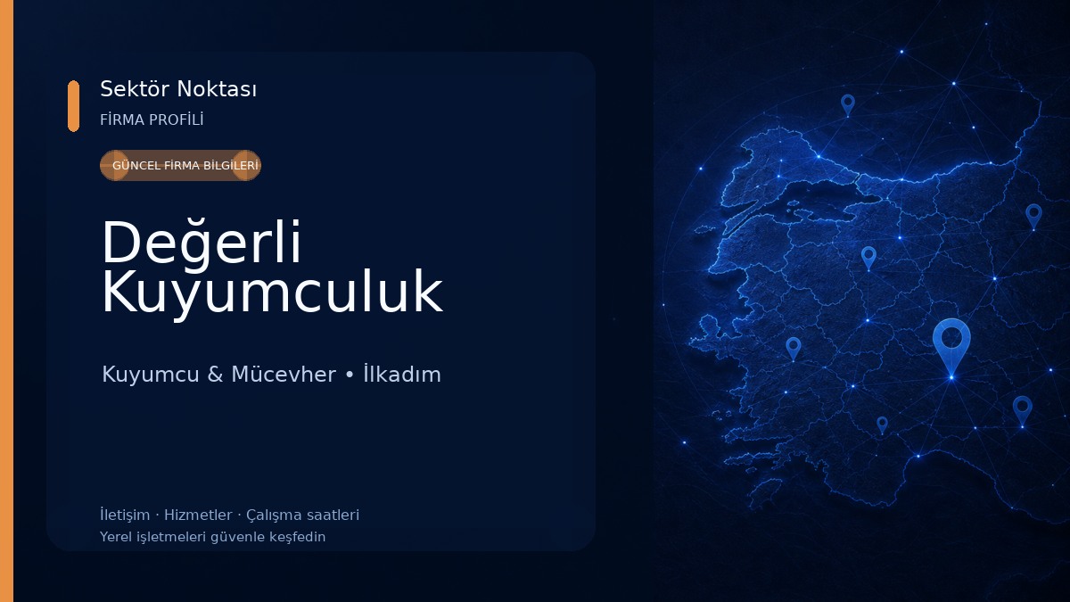 Değerli Kuyumculuk Kuyumcu & Mücevher