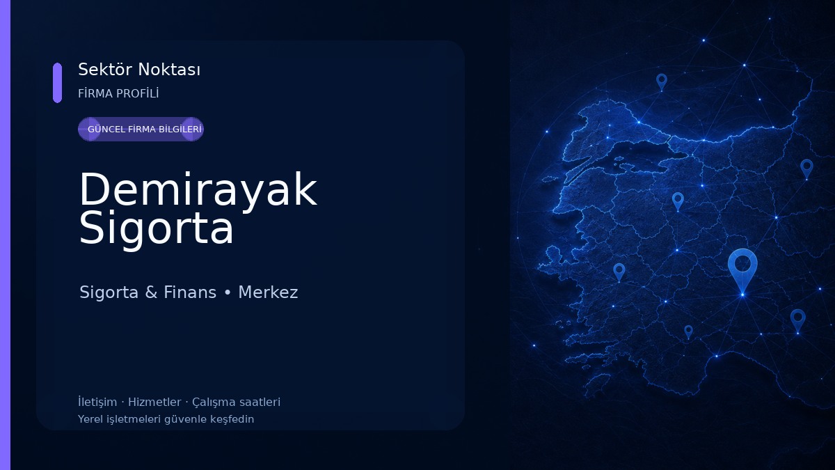 Demirayak Sigorta Sigorta & Finans
