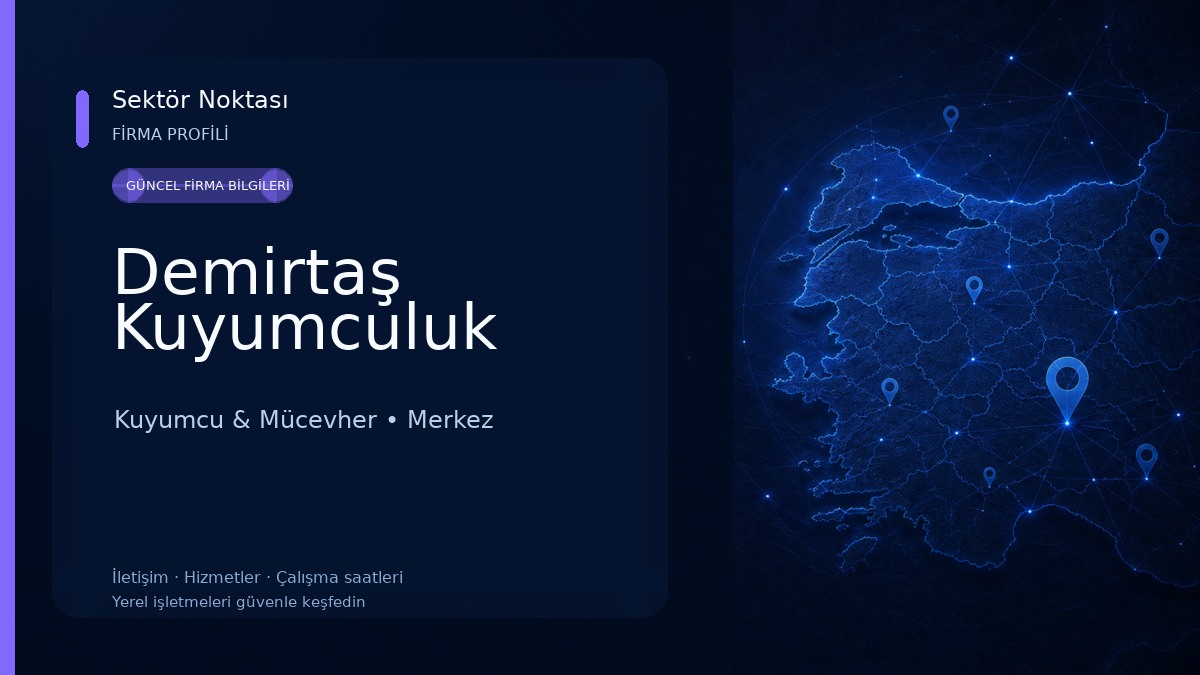 Demirtaş Kuyumculuk Kuyumcu & Mücevher