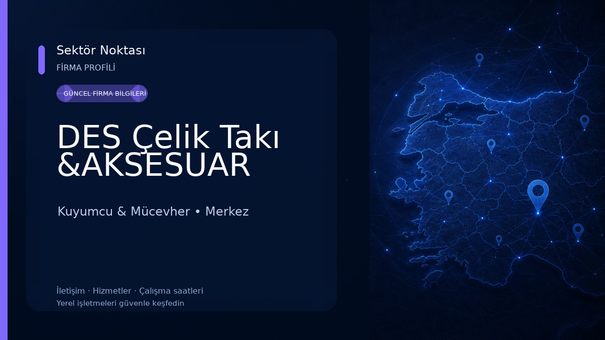 DES Çelik Takı &AKSESUAR Kuyumcu & Mücevher