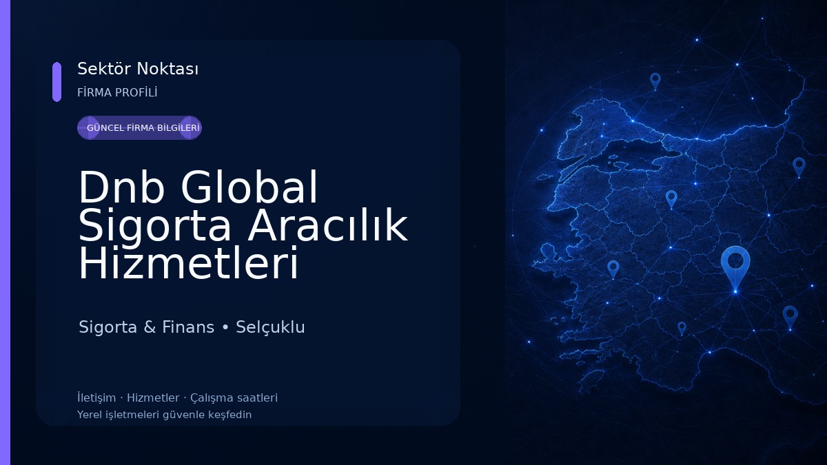 Dnb Global Sigorta Aracılık Hizmetleri