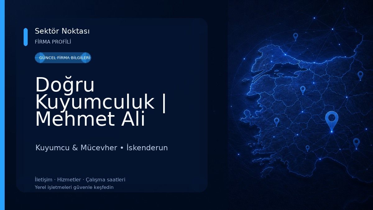 Doğru Kuyumculuk | Mehmet Ali Doğru Kuyumcu & Mücevher