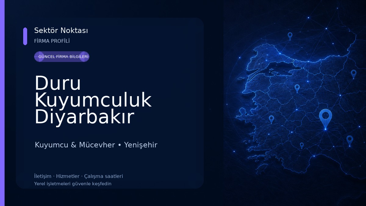 Duru Kuyumculuk Diyarbakır Kuyumcu & Mücevher