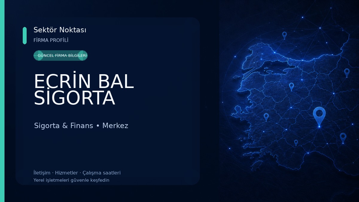 ECRİN BAL SİGORTA Sigorta & Finans